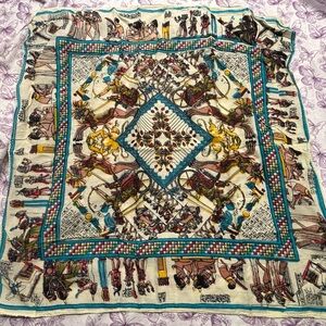 Vintage Hermes Egyptian Scarf